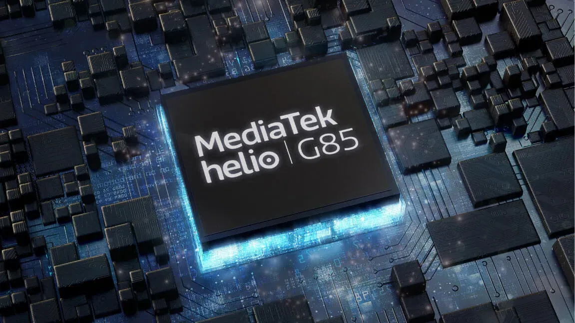 Imagen del procesador Octa Core MediaTek Helio G85 del moto g13
